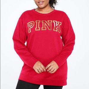Victoria’s Secret Pink Long Sleeve Campus Tee